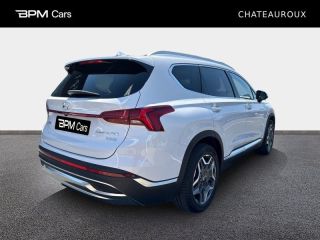 36000 : Hyundai Châteauroux - BPM Cars - HYUNDAI Santa Fe - Santa Fe - Glacier White Métal - Traction - Hybride : Essence/Electrique