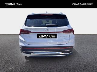 36000 : Hyundai Châteauroux - BPM Cars - HYUNDAI Santa Fe - Santa Fe - Glacier White Métal - Traction - Hybride : Essence/Electrique