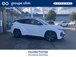 65000 : Hyundai Tarbes i-AUTO - HYUNDAI Tucson - Tucson - Serenity White Métal - Transmission intégrale - Hybride rechargeable : Essence/Electrique