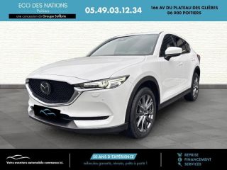 86000 : Hyundai Poitiers - Eco des Nations - MAZDA CX-5 - CX-5 - Snowflake White Pearl Mica - Traction - Diesel