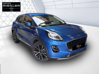 75010 : Hyundai Paris Nord - Goncourt Automobiles - FORD PUMA Titanium - PUMA II - Bleu - Boîte manuelle - Essence / Ethanol