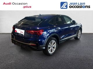 75010 : Hyundai Paris Nord - Goncourt Automobiles - AUDI Q3 SPORTBACK S line - Q3 II - BLEU NAVARRE METALLISE - Automate sequentiel - Essence / Courant électrique