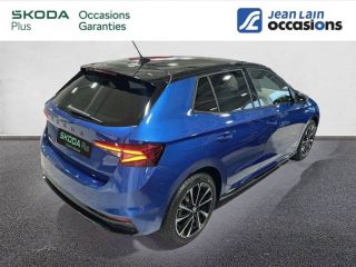 75010 : Hyundai Paris Nord - Goncourt Automobiles - SKODA FABIA Monte-Carlo - FABIA IV - BLEU RACING / TOIT NOIR - Automate sequentiel - Essence sans plomb