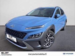 75010 : Hyundai Paris Nord - Goncourt Automobiles - HYUNDAI KONA HYBRID Executive - KONA - SURFY BLUE - Automate sequentiel - Essence / Courant électrique
