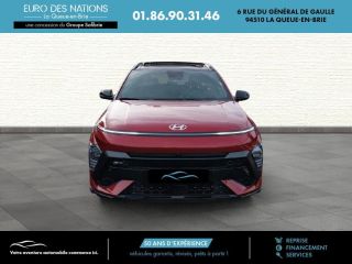 75010 : Hyundai Paris Nord - Goncourt Automobiles - HYUNDAI KONA N Line Executive - KONA II - Rouge - Automate sequentiel - Essence / Courant électrique