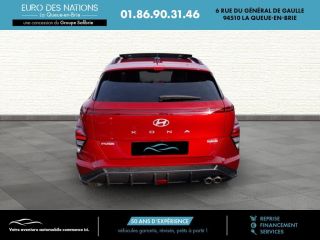 75010 : Hyundai Paris Nord - Goncourt Automobiles - HYUNDAI KONA N Line Executive - KONA II - Rouge - Automate sequentiel - Essence / Courant électrique