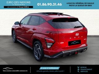 75010 : Hyundai Paris Nord - Goncourt Automobiles - HYUNDAI KONA N Line Executive - KONA II - Rouge - Automate sequentiel - Essence / Courant électrique