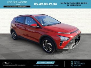 86000 : Hyundai Poitiers - Eco des Nations - HYUNDAI Bayon - Bayon - Rouge - Traction - Essence/Micro-Hybride