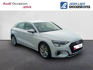 75010 : Hyundai Paris Nord - Goncourt Automobiles - AUDI A3 SPORTBACK Avus - A3/S3/RS3 IV - BLANC GLACIER METALLISE - Automate sequentiel - Essence / Courant électrique