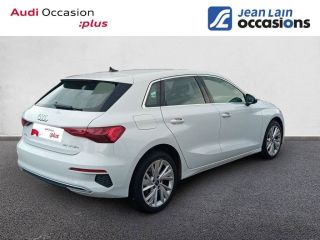 75010 : Hyundai Paris Nord - Goncourt Automobiles - AUDI A3 SPORTBACK Avus - A3/S3/RS3 IV - BLANC GLACIER METALLISE - Automate sequentiel - Essence / Courant électrique