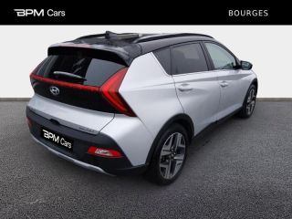 18230 : Hyundai Bourges - BPM Cars - HYUNDAI Bayon - Bayon - Sleek Silver Métal/Toit/rétros Black - Traction - Essence/Micro-Hybride