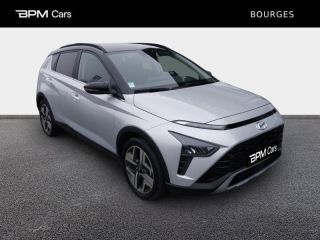 18230 : Hyundai Bourges - BPM Cars - HYUNDAI Bayon - Bayon - Sleek Silver Métal/Toit/rétros Black - Traction - Essence/Micro-Hybride