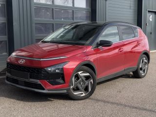 54520 : Hyundai Nancy - Théobald Automobiles - HYUNDAI Bayon - Bayon - Dragon Red Métal/Toit+rétros Black - Traction - Essence