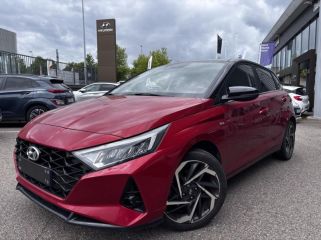 54520 : Hyundai Nancy - Théobald Automobiles - HYUNDAI i20 - i20 - Dragon Red Métal/Toit/rétro Black - Traction - Essence/Micro-Hybride