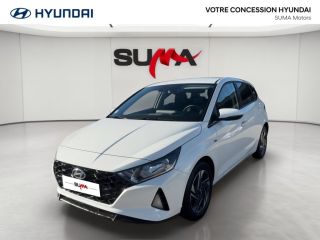 75010 : Hyundai Paris Nord - Goncourt Automobiles - HYUNDAI i20 Intuitive - i20 III - Blanc - Boîte manuelle - Essence sans plomb