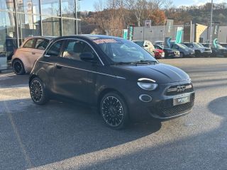 75010 : Hyundai Paris Nord - Goncourt Automobiles - FIAT 500e BERLINE MY22 SERIE 1 STEP 2 Icône Plus - 500 III ELECTRIQUE - Noir - Automate à fonct. Continu - Courant électrique