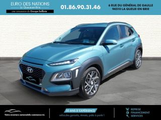 75010 : Hyundai Paris Nord - Goncourt Automobiles - HYUNDAI KONA HYBRID Creative - KONA - Bleu - Automate sequentiel - Essence / Courant électrique