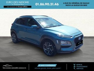 75010 : Hyundai Paris Nord - Goncourt Automobiles - HYUNDAI KONA HYBRID Creative - KONA - Bleu - Automate sequentiel - Essence / Courant électrique