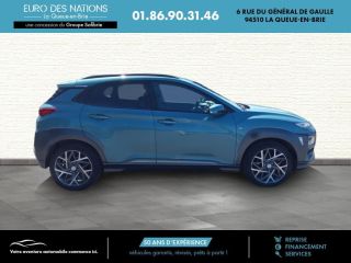 75010 : Hyundai Paris Nord - Goncourt Automobiles - HYUNDAI KONA HYBRID Creative - KONA - Bleu - Automate sequentiel - Essence / Courant électrique