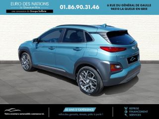 75010 : Hyundai Paris Nord - Goncourt Automobiles - HYUNDAI KONA HYBRID Creative - KONA - Bleu - Automate sequentiel - Essence / Courant électrique