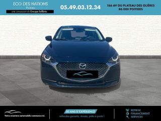 86000 : Hyundai Poitiers - Eco des Nations - MAZDA Mazda 2 - Mazda 2 - Bleu - Traction - Essence/Micro-Hybride