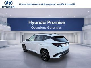 29200 : Hyundai Brest - Iroise Automobiles - HYUNDAI Tucson - Tucson - Serenity White Métal - Traction - Hybride : Essence/Electrique