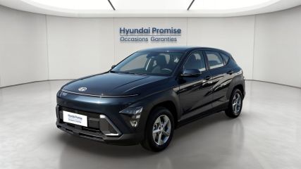 75010 : Hyundai Paris Nord - Goncourt Automobiles - HYUNDAI KONA Intuitive - KONA II - Bleu - Automate sequentiel - Essence / Courant électrique