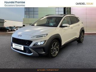 59187 : Hyundai Douai - Groupe Lempereur - HYUNDAI Kona - Kona - Atlas White - Traction - Hybride : Essence/Electrique