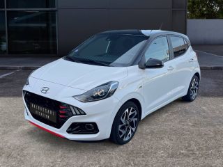 75010 : Hyundai Paris Nord - Goncourt Automobiles - HYUNDAI i10 N Line - i10 III - Blanc - Boîte manuelle - Essence sans plomb