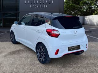 75010 : Hyundai Paris Nord - Goncourt Automobiles - HYUNDAI i10 N Line - i10 III - Blanc - Boîte manuelle - Essence sans plomb