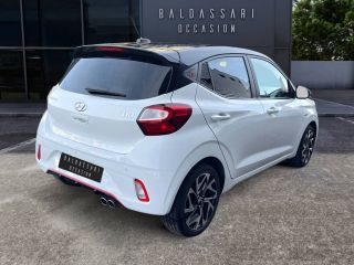 75010 : Hyundai Paris Nord - Goncourt Automobiles - HYUNDAI i10 N Line - i10 III - Blanc - Boîte manuelle - Essence sans plomb