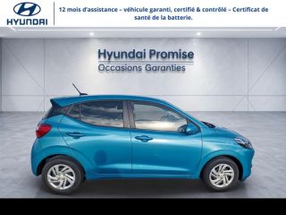 28600 : Hyundai Chartres - GCA - HYUNDAI i10 - i10 - Aqua Turquoise Métal - Traction - Essence