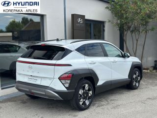 75010 : Hyundai Paris Nord - Goncourt Automobiles - HYUNDAI KONA Creative - KONA II - Blanc - Automate sequentiel - Essence / Courant électrique