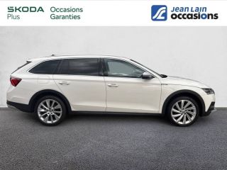 75010 : Hyundai Paris Nord - Goncourt Automobiles - SKODA OCTAVIA COMBI Scout - OCTAVIA IV - BLANC CRISTAL - Automate sequentiel - Diesel