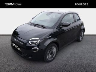 18230 : Hyundai Bourges - BPM Cars - FIAT 500 - 500 - Onyx Black pastel - Traction - Electrique