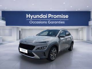 75010 : Hyundai Paris Nord - Goncourt Automobiles - HYUNDAI KONA HYBRID Executive - KONA - Gris - Automate sequentiel - Essence / Courant électrique