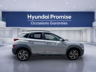 75010 : Hyundai Paris Nord - Goncourt Automobiles - HYUNDAI KONA HYBRID Executive - KONA - Gris - Automate sequentiel - Essence / Courant électrique