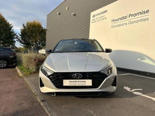 14112 : Hyundai Caen - Trajectoire Automobiles - HYUNDAI i20 - i20 - Sleek Silver Métal/Toit/rétros Black - Traction - Essence/Micro-Hybride