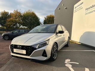 14112 : Hyundai Caen - Trajectoire Automobiles - HYUNDAI i20 - i20 - Sleek Silver Métal/Toit/rétros Black - Traction - Essence/Micro-Hybride