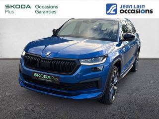 75010 : Hyundai Paris Nord - Goncourt Automobiles - SKODA KODIAQ Sportline - KODIAQ - BLEU RS - Automate sequentiel - Essence sans plomb