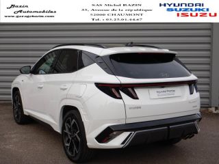 52000 : Hyundai Chaumont - Garage Michel Bazin - HYUNDAI Tucson - Tucson - Serenity White Métal - Traction - Hybride : Essence/Electrique
