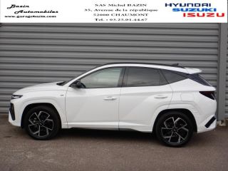 52000 : Hyundai Chaumont - Garage Michel Bazin - HYUNDAI Tucson - Tucson - Serenity White Métal - Traction - Hybride : Essence/Electrique