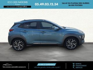86000 : Hyundai Poitiers - Eco des Nations - HYUNDAI Kona - Kona - Bleu - Traction - Hybride : Essence/Electrique