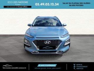 86000 : Hyundai Poitiers - Eco des Nations - HYUNDAI Kona - Kona - Bleu - Traction - Hybride : Essence/Electrique