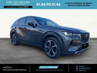 75010 : Hyundai Paris Nord - Goncourt Automobiles - MAZDA CX-60 2024 Takumi - CX-60 - Gris - Boîte automatique - Essence / Courant électrique