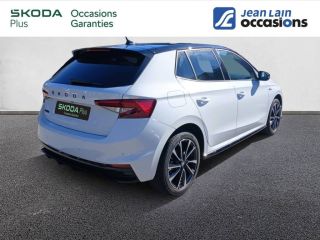 75010 : Hyundai Paris Nord - Goncourt Automobiles - SKODA FABIA Monte-Carlo - FABIA IV - BLANC LUNE/TOIT NOIR - Boîte manuelle - Essence sans plomb