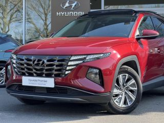 75010 : Hyundai Paris Nord - Goncourt Automobiles - HYUNDAI TUCSON Creative - TUCSON IV - Rouge - Boîte automatique - Essence / Courant électrique