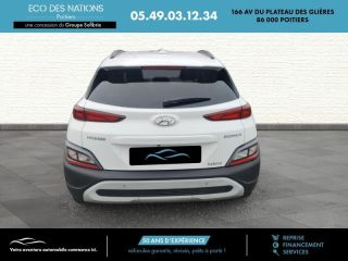 86000 : Hyundai Poitiers - Eco des Nations - HYUNDAI Kona - Kona - Blanc - Traction - Hybride : Essence/Electrique
