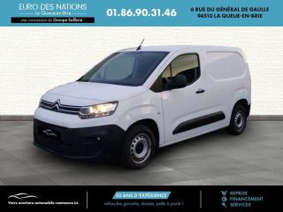 75010 : Hyundai Paris Nord - Goncourt Automobiles - CITROEN BERLINGO FOURGON CLUB - BERLINGO II - BLANC - Boîte manuelle - Diesel