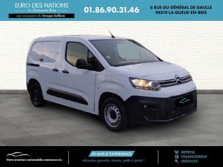 75010 : Hyundai Paris Nord - Goncourt Automobiles - CITROEN BERLINGO FOURGON CLUB - BERLINGO II - BLANC - Boîte manuelle - Diesel